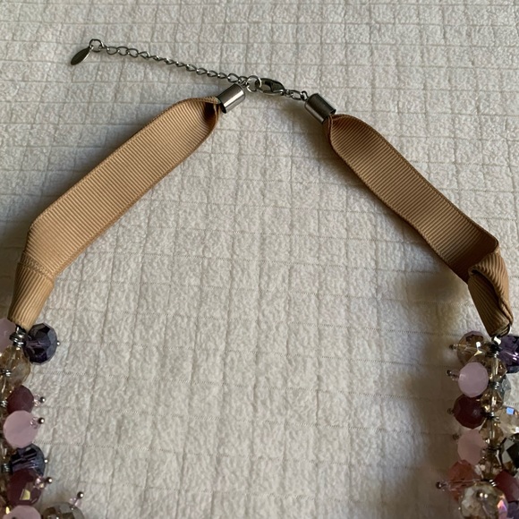 Ali-Khan NY purple beaded necklace - Picture 9 of 14